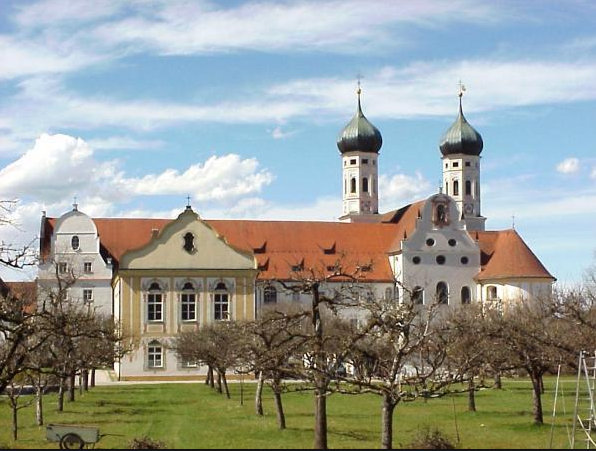 Монастырь Бенедиктбойрен в Баварии